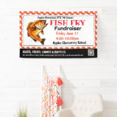 FISH fry Fondsenwerving PTO PTA Kerk Banner (Insitu)