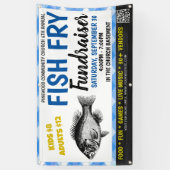 Fish Fry Fundraiser Banner (Verticaal)