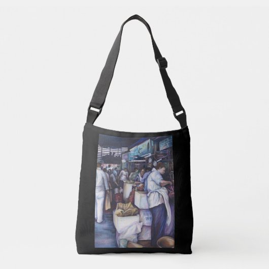Fish Head Soup, Singapore Crossbody Tas (Voorkant)