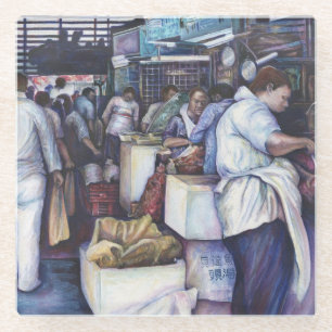 Fish Head Soup, Singapore Glazen Onderzetter