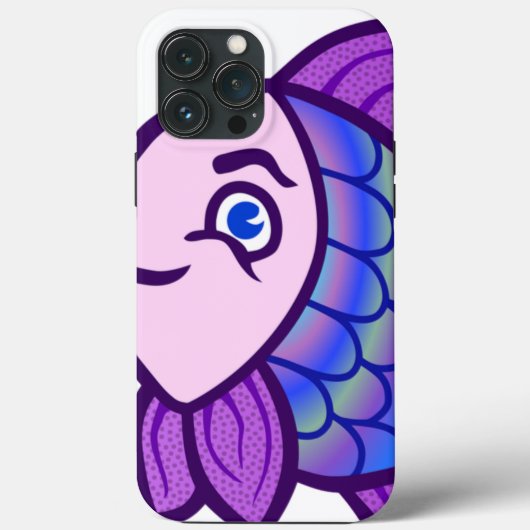 Fish Hoesje-Mate iPhone Case (Achterkant)