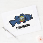 Fish Idaho Rechthoekige Sticker (Envelop)