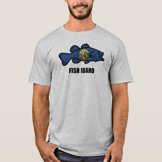 Fish Idaho T-shirt (Voorkant)