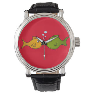Fish Kiss Horloge