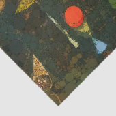 Fish Magic, Infinity Stippen van After Paul Klee Tissuepapier (Detail)