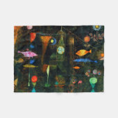 Fish Magic, Paul Klee Fleece Deken (Voorkant (Horizontaal))