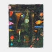 Fish Magic, Paul Klee Fleece Deken (Voorkant)