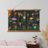 Fish Magic, Paul Klee Hangend Wandkleed (Slaapkamer)