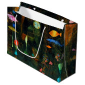 Fish Magic, Paul Klee Large Gift Bag Groot Cadeauzakje (Voorkant Gekanteld)