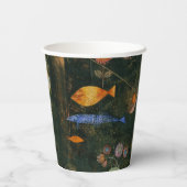 Fish Magic - Paul Klee Papieren Bekers (Achterkant)