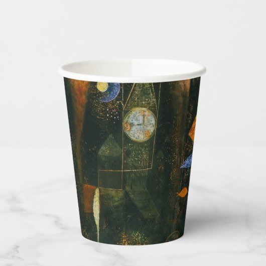 Fish Magic - Paul Klee Papieren Bekers (Links)