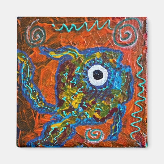 Fish Magnet Magneet (Voorkant)