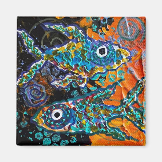 Fish Magnet Magneet (Voorkant)