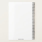 Fish Man Autumn Fun Ride Imaginaire Art Planner (Dos)