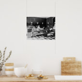 Fish Market, 1895.  foto Poster (Keuken)