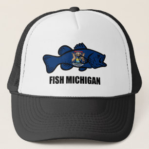 Fish Michigan Trucker Pet