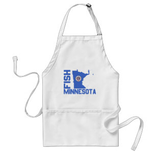 Fish Minnesota Standaard Schort