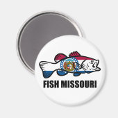 Fish Missouri Magneet (Voorkant / Achterkant)