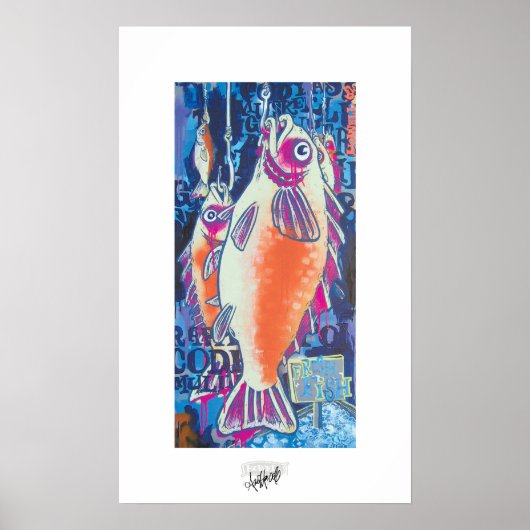 Fish Monger Poster (Voorkant)