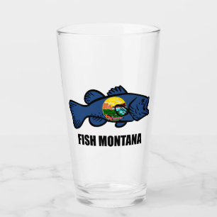 Fish Montana Bass Glas
