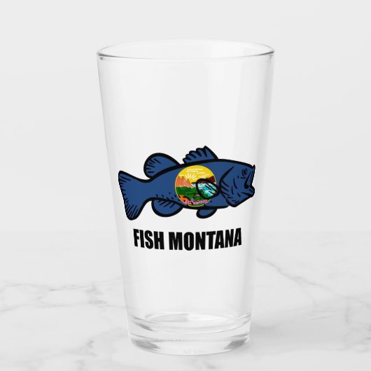 Fish Montana Bass Glas (Voorkant)