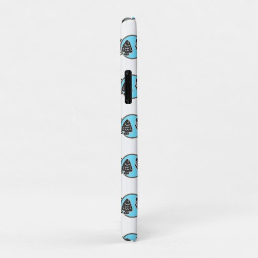 Fish More Worry Less Case-Mate iPhone Case (Achterkant/rechts)