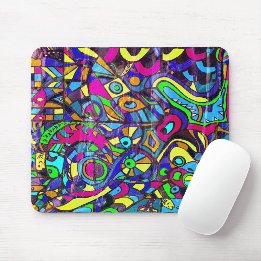 Fish Mousepad Muismat (Met muis)