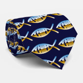 Fish N'Chips Stropdas (Opgerold)