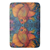 Fish Ocean Whimsical Badmat (Voorkant Verticaal)