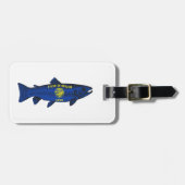 Fish Oregon Trout Bagagelabel (Voorkant horizontaal)