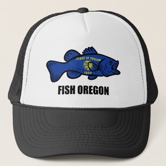 Fish Oregon Trucker Pet (Voorkant)