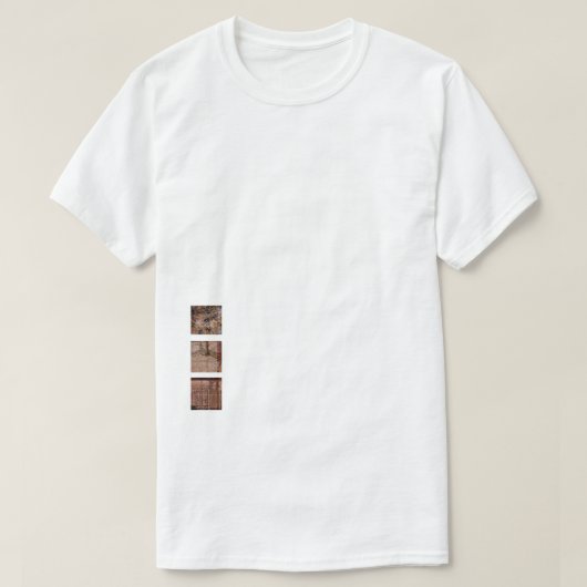 Fish Remember Trees — T-Shirt à l'impression Hem (Design devant)
