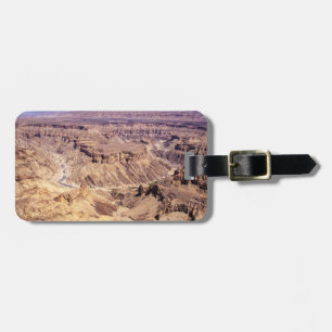 Fish River Canyon in Zuid-Namibië, Afrika Bagagelabel