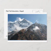 Fish Tail Mountain 1 Briefkaart (Voorkant / Achterkant)