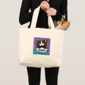 Fish Tail Soup Bag Grote Tote Bag (Voorkant (product))