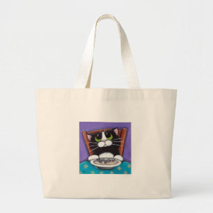 Fish Tail Soup Bag Grote Tote Bag