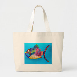 FISH-TAS GROTE TOTE BAG