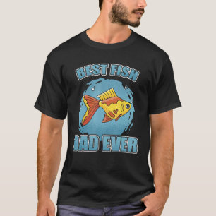 Fish Tech Aquarius Aquarium Visserij Aquarium T-shirt