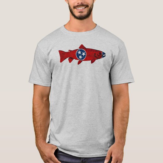 Fish Tennessee Trout T-shirt (Voorkant)
