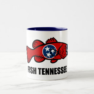 Fish Tennessee Tweekleurige Koffiemok