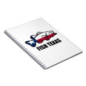 Fish Texas Notitieboek (Rechterzijde)