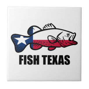 Fish Texas Tegeltje