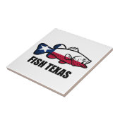 Fish Texas Tegeltje (Zijkant)