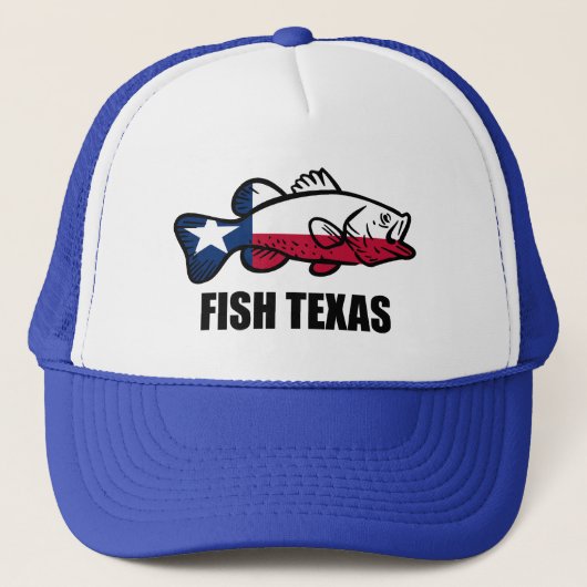 Fish Texas Trucker Pet (Voorkant)