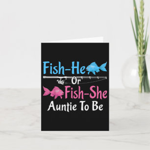 Fish-the of Fish-she tante om geslacht te onthulle Kaart