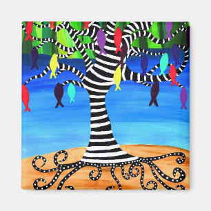 FISH TREE MAGNEET