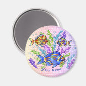 Fish Triad Magneet (Voorkant / Achterkant)