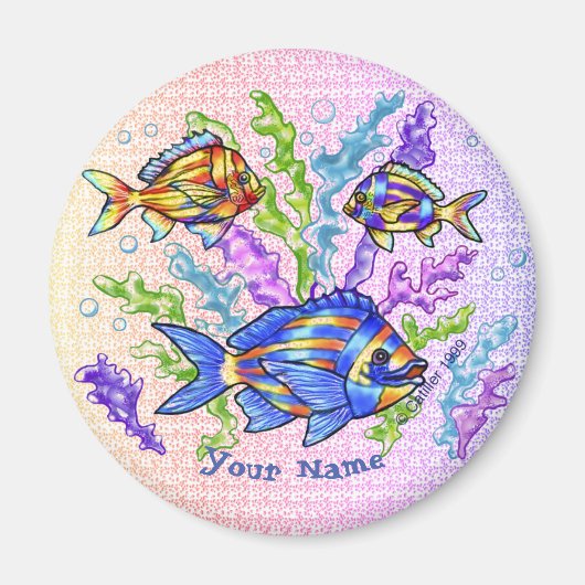 Fish Triad Magneet (Voorkant)