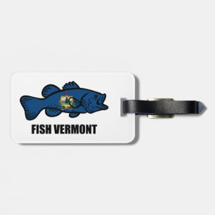 Fish Vermont Bagagelabel