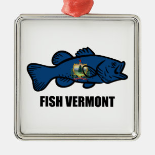 Fish Vermont Metalen Ornament